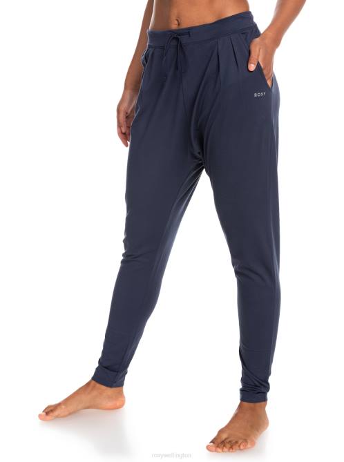 X4FH463 mood indigo Rise Up In Love Workout Pants Women Roxy | Pants