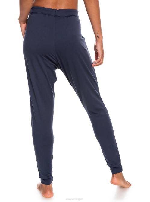 X4FH463 mood indigo Rise Up In Love Workout Pants Women Roxy | Pants