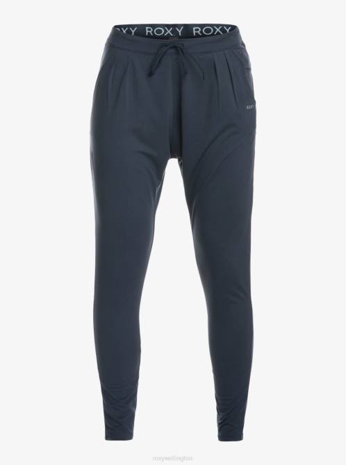 X4FH463 mood indigo Rise Up In Love Workout Pants Women Roxy | Pants