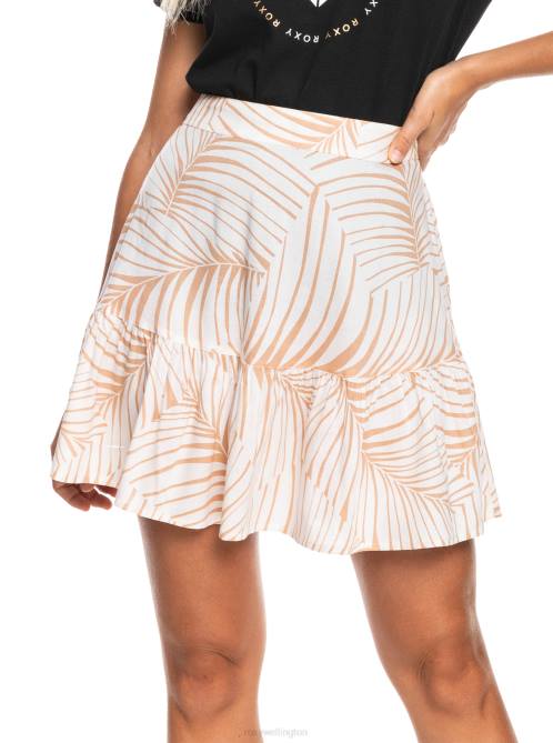 X4FH309 toast palm tree dreams Creative Moon Skirt Women Roxy | Skirts
