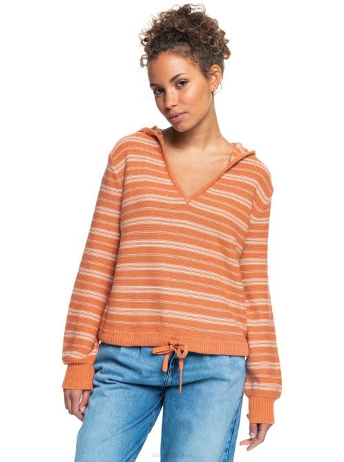 X4FH423 sunburst horizon stripe Turning Out Sweater Women Roxy | Sweaters