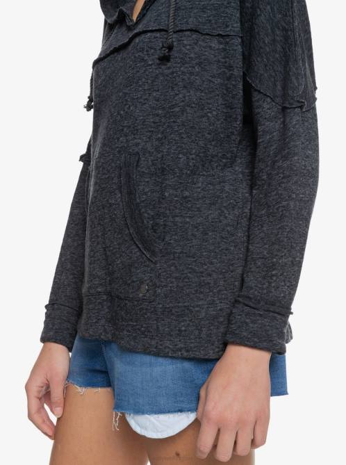 X4FH556 anthracite Surfer Paradise Knit Top Women Roxy | Sweaters