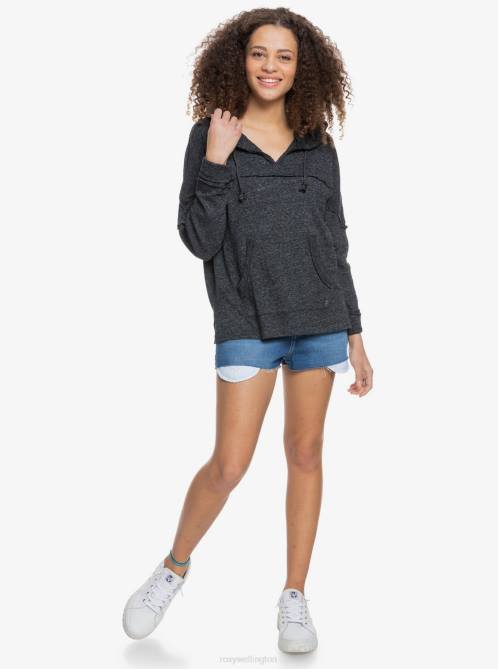 X4FH556 anthracite Surfer Paradise Knit Top Women Roxy | Sweaters