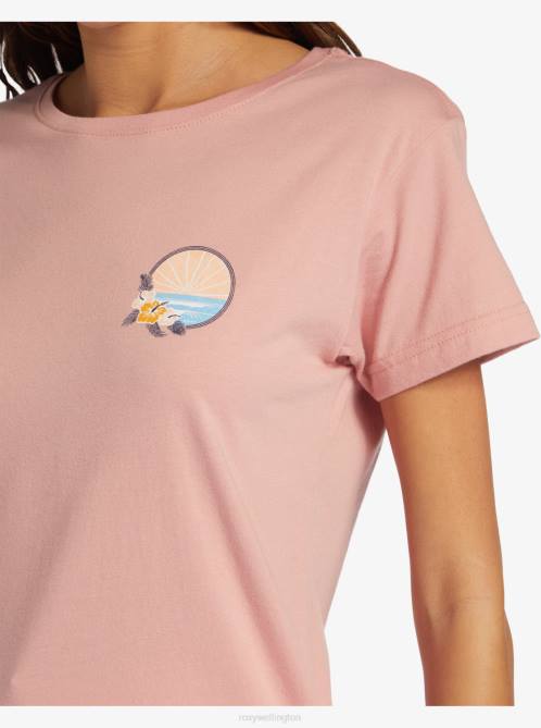 X4FH271 rosette Tropical Oasis Boyfriend T-Shirt Women Roxy | T-shirts