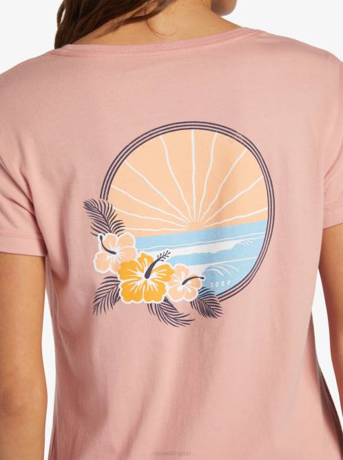X4FH271 rosette Tropical Oasis Boyfriend T-Shirt Women Roxy | T-shirts