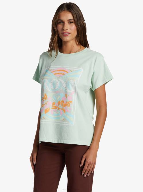 X4FH290 ambrosia Rays Oversized T-Shirt Women Roxy | T-shirts