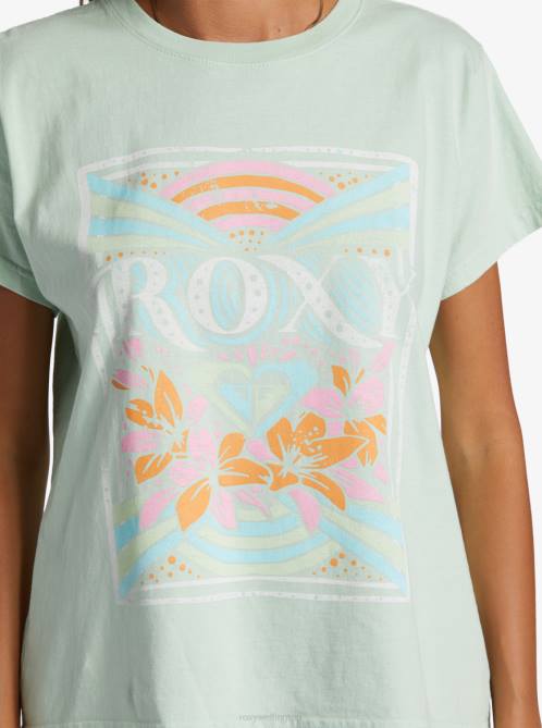 X4FH290 ambrosia Rays Oversized T-Shirt Women Roxy | T-shirts