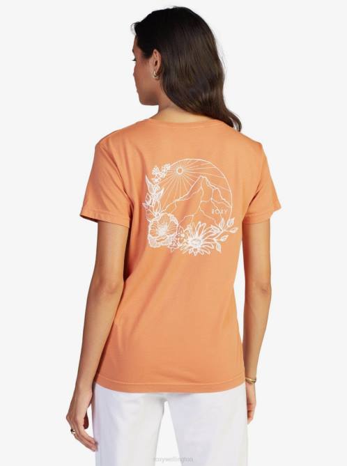 X4FH465 sunburn Mountain Day T-Shirt Women Roxy | T-shirts