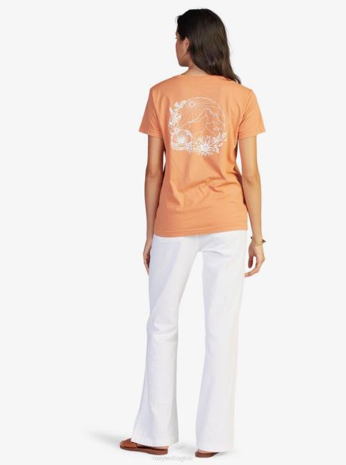 X4FH465 sunburn Mountain Day T-Shirt Women Roxy | T-shirts