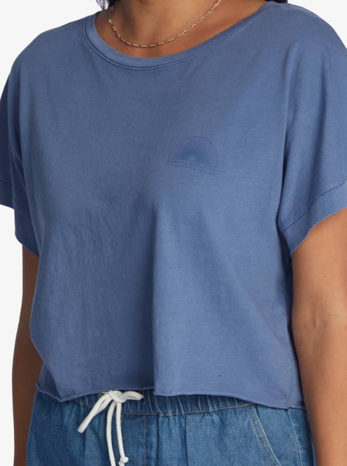 X4FH559 bijou blue Having Fun T-Shirt Women Roxy | T-shirts