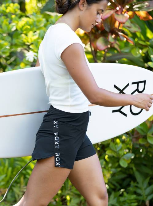 X4FH92 snow white Time For Rib Knit T-Shirt Women Roxy | T-shirts