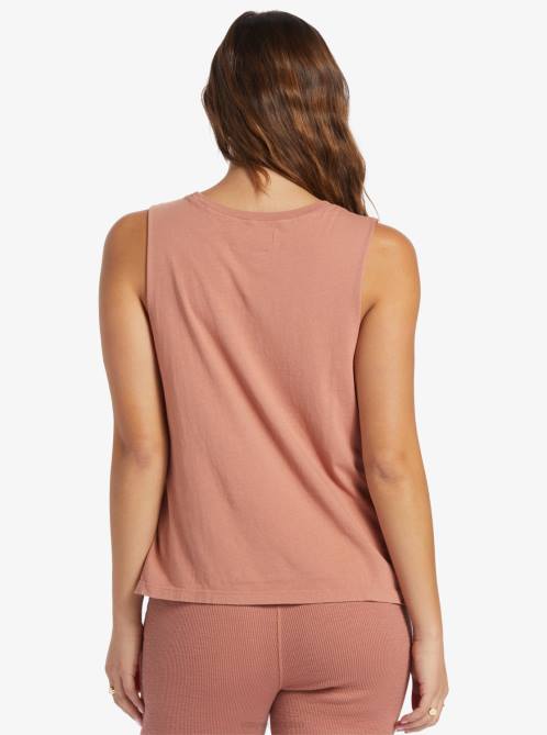 X4FH96 cork Paradise View Sleeveless T-Shirt Women Roxy | T-shirts