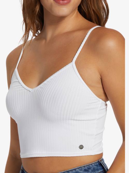 X4FH197 snow white Brami Strappy Top Women Roxy | Tops