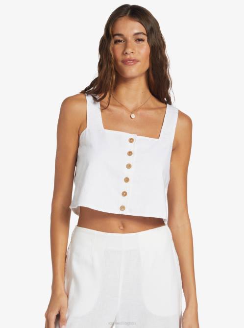 X4FH199 snow white Together Sunset Tank Top Women Roxy | Tops