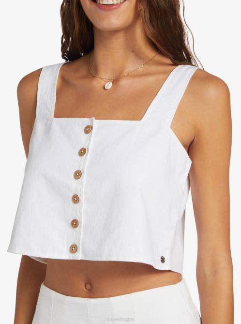 X4FH199 snow white Together Sunset Tank Top Women Roxy | Tops