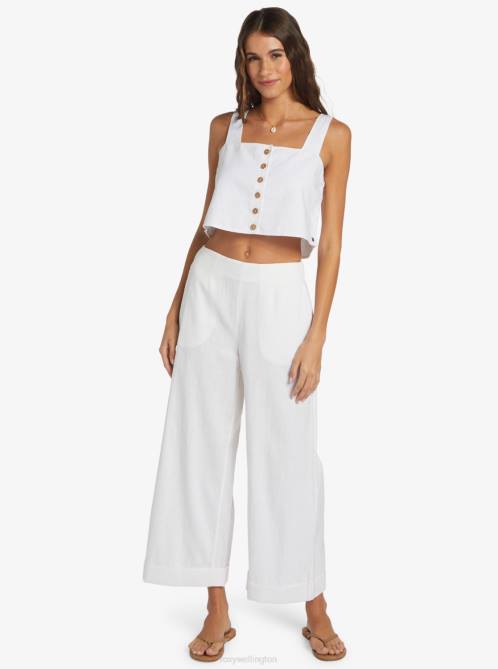 X4FH199 snow white Together Sunset Tank Top Women Roxy | Tops