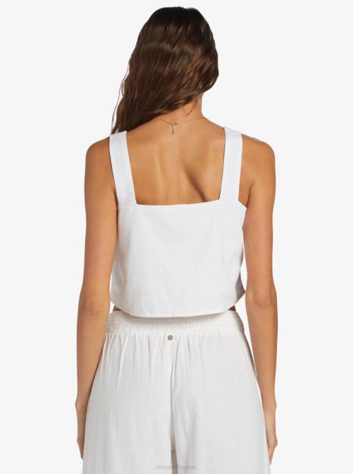 X4FH199 snow white Together Sunset Tank Top Women Roxy | Tops