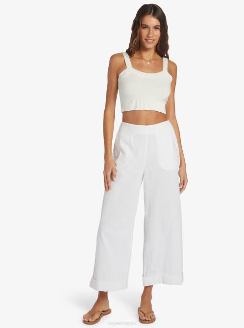 X4FH210 snow white Moody Dream Strappy Tank Women Roxy | Tops