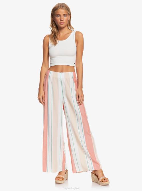 X4FH241 snow white Good Keepsake Crop Top Women Roxy | Tops