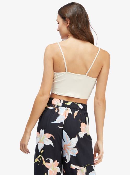 X4FH287 tapioca Brami Strappy Top Women Roxy | Tops