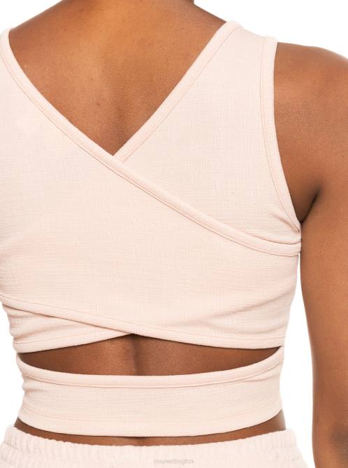 X4FH373 peach whip Good Keepsake Crop Top Women Roxy | Tops