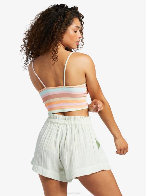 X4FH41 sunset spectrum stripe Brami Strappy Top Women Roxy | Tops