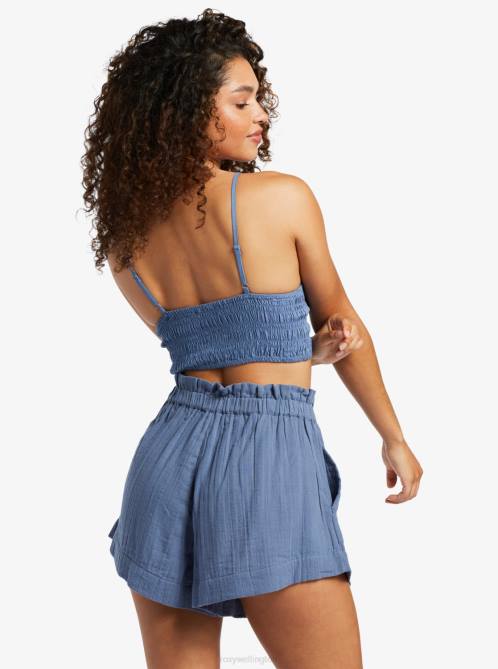 X4FH421 bijou blue Live Free Strappy Tank Women Roxy | Tops