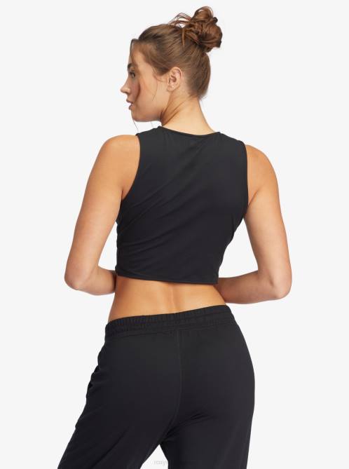 X4FH428 anthracite Sun Might Shine Sports Top Women Roxy | Tops