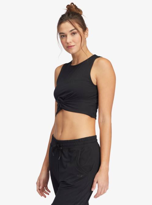 X4FH428 anthracite Sun Might Shine Sports Top Women Roxy | Tops