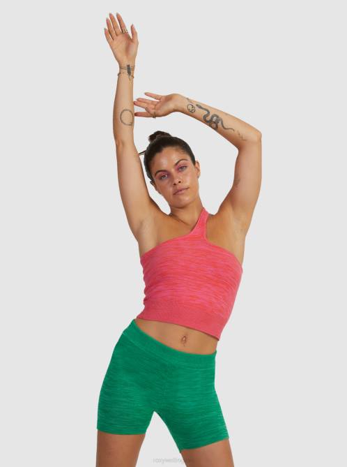 X4FH466 setting sun Bold As Love Knitted Crop Top Women Roxy | Tops