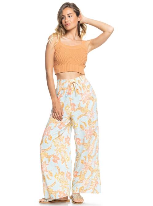 X4FH518 toast Moody Dream Strappy Tank Top Women Roxy | Tops