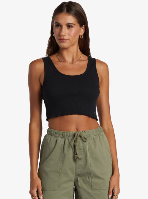 X4FH86 anthracite Keep It Wavy Tank Top Women Roxy | Tops