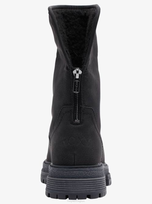 X4FH1455 black Fall Slip-On Boots Women Roxy | Boots