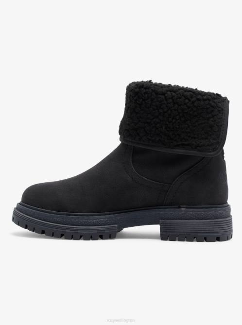 X4FH1455 black Fall Slip-On Boots Women Roxy | Boots