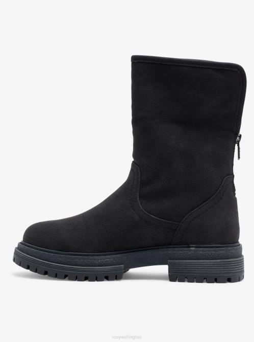 X4FH1455 black Fall Slip-On Boots Women Roxy | Boots