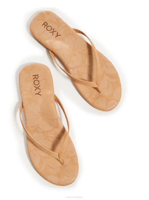 X4FH1221 tan Gabbie Flip-Flops Women Roxy | Flip Flops