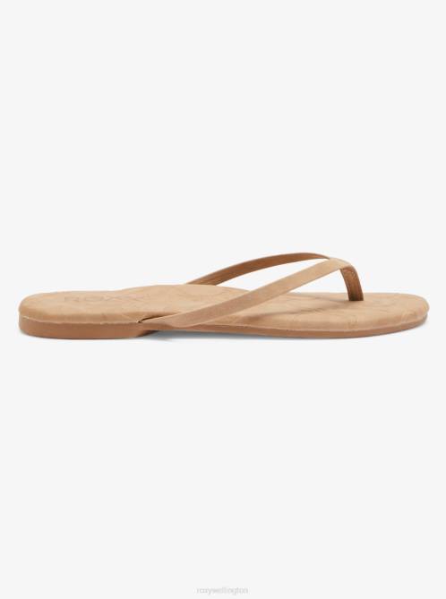X4FH1221 tan Gabbie Flip-Flops Women Roxy | Flip Flops
