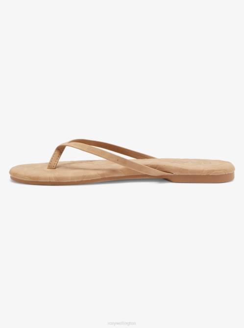 X4FH1221 tan Gabbie Flip-Flops Women Roxy | Flip Flops
