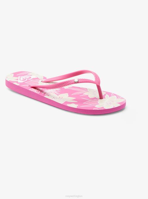 X4FH1230 pink Bermuda Sandals Women Roxy | Flip Flops