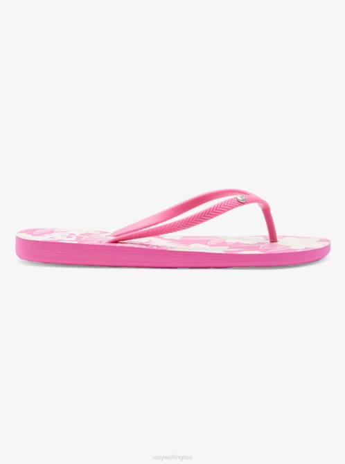 X4FH1230 pink Bermuda Sandals Women Roxy | Flip Flops