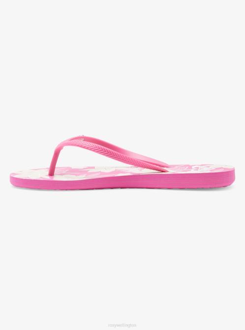 X4FH1230 pink Bermuda Sandals Women Roxy | Flip Flops