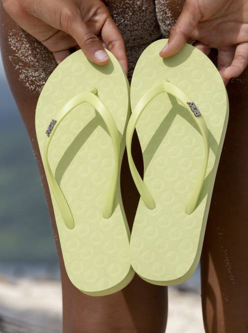 X4FH1236 lime Viva Hi Sandals Women Roxy | Flip Flops