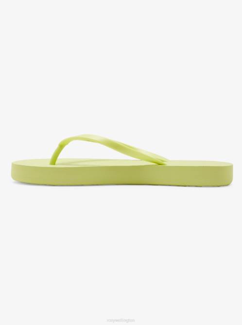 X4FH1236 lime Viva Hi Sandals Women Roxy | Flip Flops