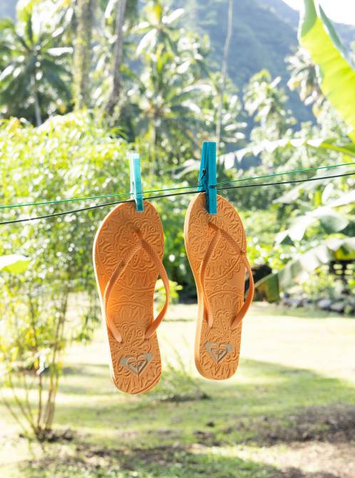 X4FH1238 orange peel Antilles Sandals Women Roxy | Flip Flops