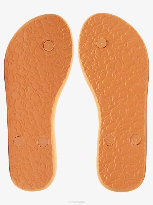 X4FH1238 orange peel Antilles Sandals Women Roxy | Flip Flops