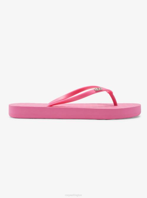 X4FH1241 hot pink Viva Hi Sandals Women Roxy | Flip Flops