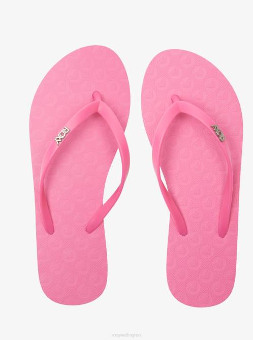 X4FH1241 hot pink Viva Hi Sandals Women Roxy | Flip Flops