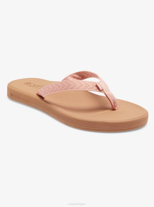 X4FH1271 blush Clemente Flip-Flops Women Roxy | Flip Flops