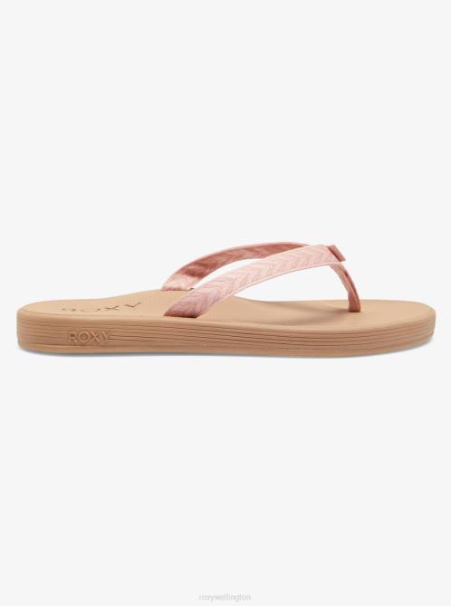 X4FH1271 blush Clemente Flip-Flops Women Roxy | Flip Flops