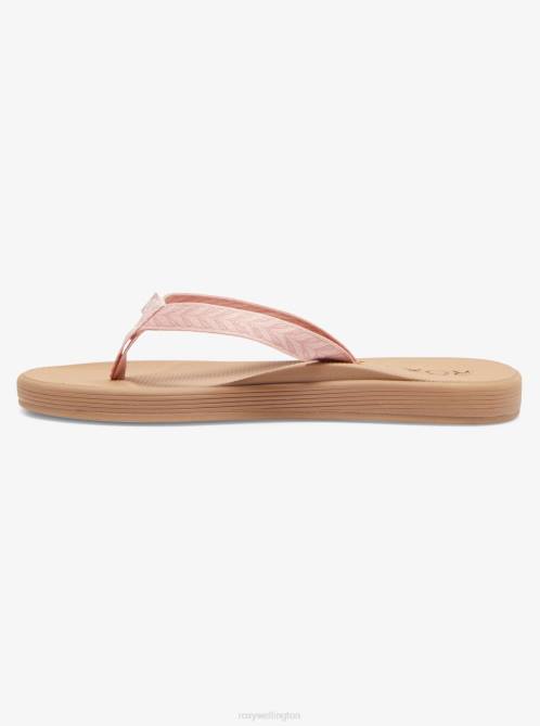 X4FH1271 blush Clemente Flip-Flops Women Roxy | Flip Flops